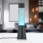 Lámpara de mesa infantil moderna negra, Remigius, con interruptor