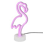 Lámpara de mesa infantil de plástico rosa, Serian, 1W, 3000K LED