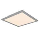 Plafón de techo moderno gris, Nejla, 13,5W, 3000K LED