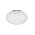 Plafón de techo moderno blanco, Neda, 18W, ajustable entre luz blanco cálido y frío LED, con mando a distancia
