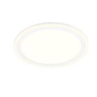 Plafón de techo moderno blanco, Omaima, 11W, 3000K LED