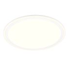 Plafón de techo moderno blanco, Omaima, 17W, 3000K LED