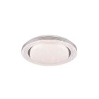 Plafón de techo moderno blanco, Alpha, 22W, ajustable entre luz blanco cálido y frío LED, con mando a distancia