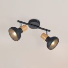 Foco de techo moderno negro, Toos