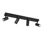 Foco de techo moderno negro, Suradj