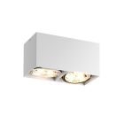 Aplique de techo blanco moderno, Harup