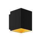 Aplique up down dorado moderno, Dalila