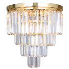 Lámpara de techo dorada diseño, Kajol