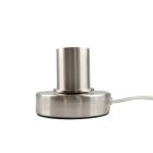 Lámpara de mesa sin pantalla cromada moderna, Rika, con interruptor