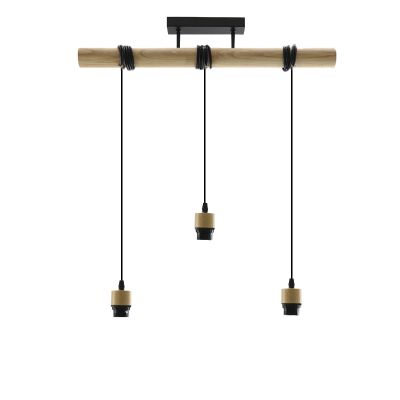 Lámpara colgante sin pantalla madera, Rika