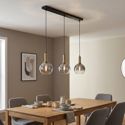 Lámpara colgante gris diseño, Emerson