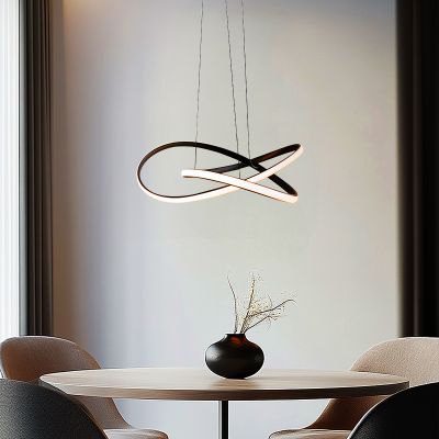Lámpara colgante negra diseño, Tanya, 21W, 2700K LED