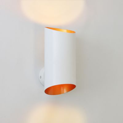 Aplique up down blanco moderno, Dillan