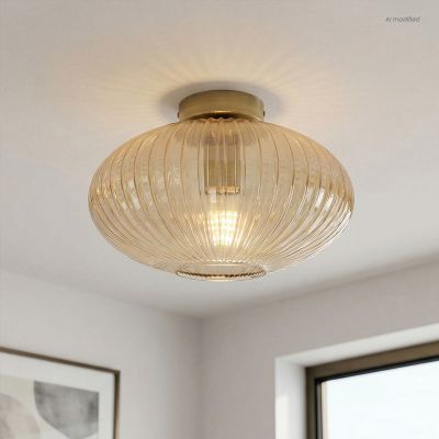 Plafón de techo ámbar diseño, Charlois