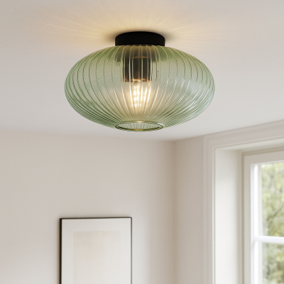 Plafón de techo verde diseño, Charlois