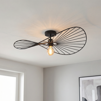 Lámpara de techo negra moderna, Jolinda