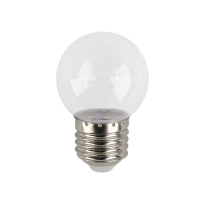 Bombilla LED transparente blanca cálida - 1W