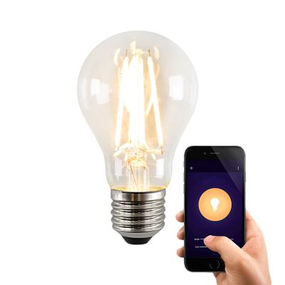 Olucia bombilla inteligente LED E27 Yona, A60, 5W, dim to warm