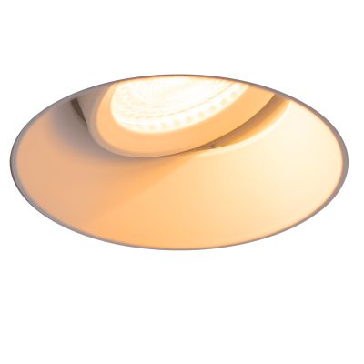 Foco empotrable trimless blanco de aluminio, Sanaz