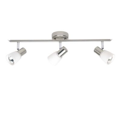 Foco de techo cromado de metal, Alaya