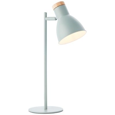 Lámpara de mesa de madera verde, Malu
