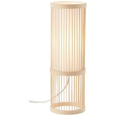 Lámpara de mesa madera, Kayra, con interruptor