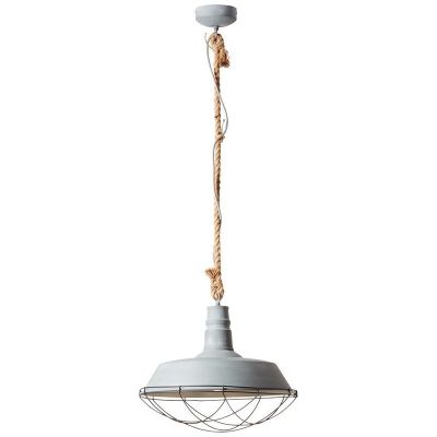 Lámpara colgante gris industrial, Jeysmell