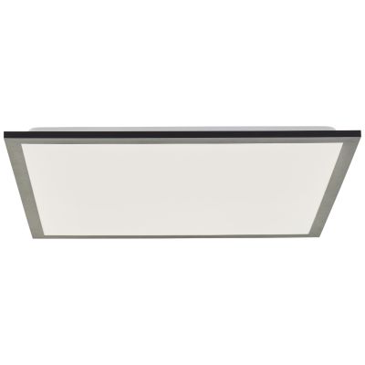 Lámpara de techo panel LED negra moderna, Usman, 24W, 4000K LED