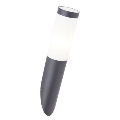 Lámpara exterior negra de metal, Meis, IP44
