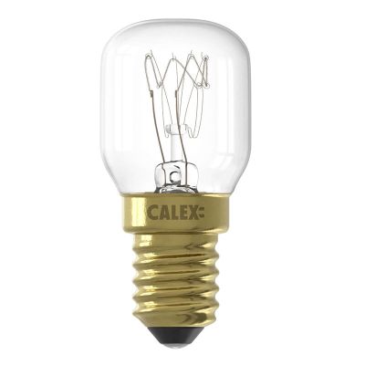 Lámpara de horno Calex, 300°, E14, 25W, 2200K (blanco extra atmosférico)