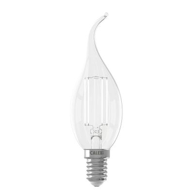 Calex LED Vela de punta, E14, 35W, 2700K (blanco cálido adicional), regulable