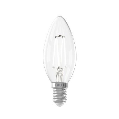 Calex bombilla vela LED E14 regulable 4,5W, 2700K