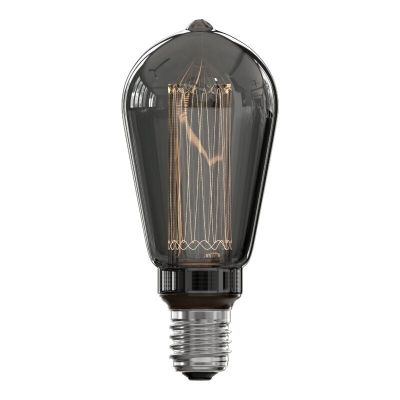 Calex bombilla LED Edison E27 regulable gris, 3,5W, 2000K