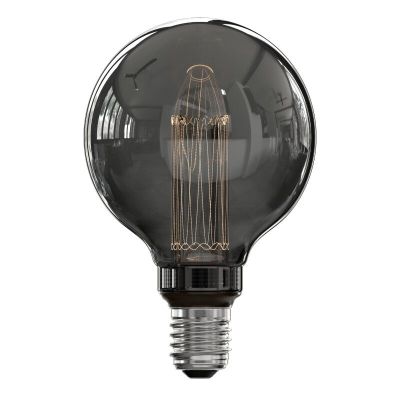 Calex bombilla LED filamento E27 regulable gris, 3,5W, 2000K