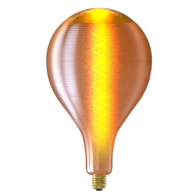 Calex bombilla LED filamento E27 regulable Silk, oro, 4W, 1800K