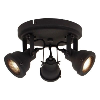 Foco de techo negro industrial, Chesney