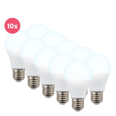 10 pack Lagiba bombilla LED E27 Bradley, 12W, 6500K
