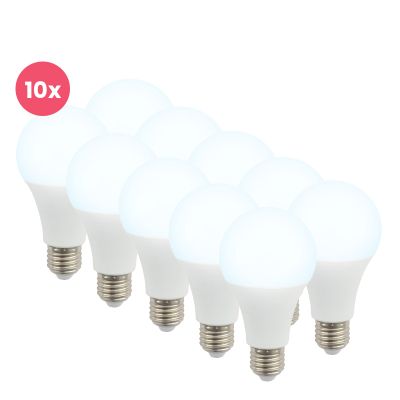 10 pack Lagiba bombilla LED E27 Bradley, 15W, 6500K