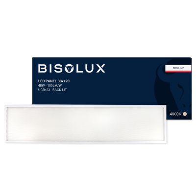 Panel LED 120x30 cm -  48W - 4000K