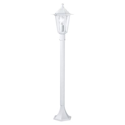 Lámpara exterior blanca de aluminio, Alieke, IP44