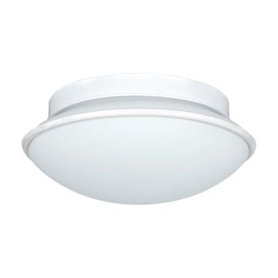 Aplique blanco de acero, Nicoletta, IP44