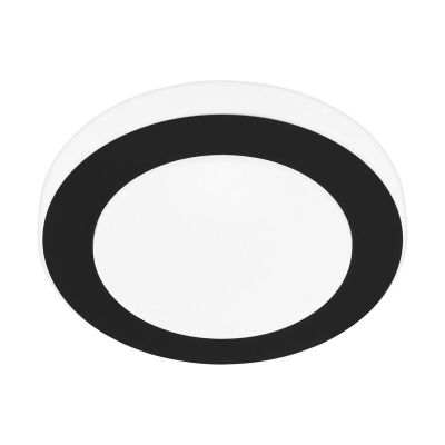 Plafón de techo blanco de acero, Amina, 11W, 3000K LED, IP44