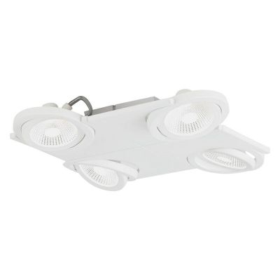 Foco de techo blanco de aluminio, Gerard, 5W, 3000K LED