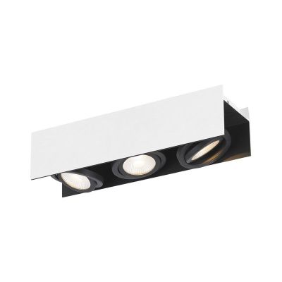Lámpara de techo blanca de aluminio, Patrik, 5W, 3000K LED