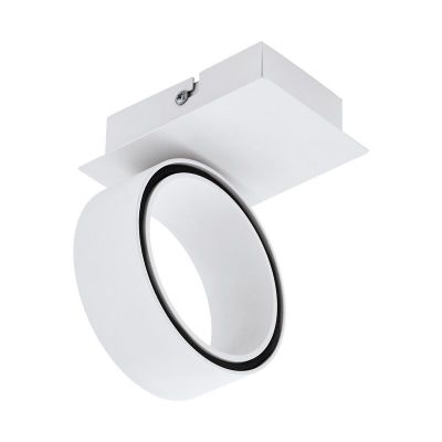 Foco de techo cromado de aluminio, Gabi, 5W, 3000K LED