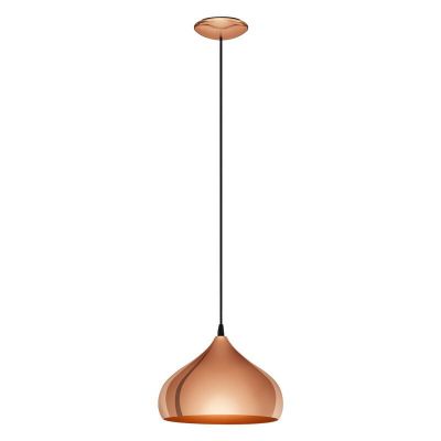 Lámpara colgante cobre de metal, Ancone