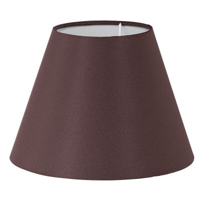 Pantalla marrón Noah, tela