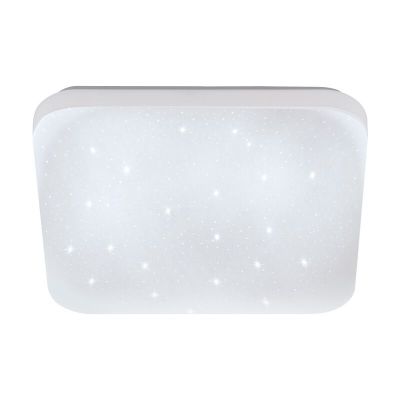 Plafón de techo blanco de acero, Eloise, 7W, 3000K LED