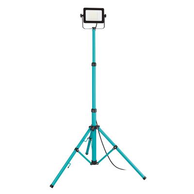 Luz de trabajo azul de aluminio, Angelos, 30W, 4000K LED, IP65, con interruptor