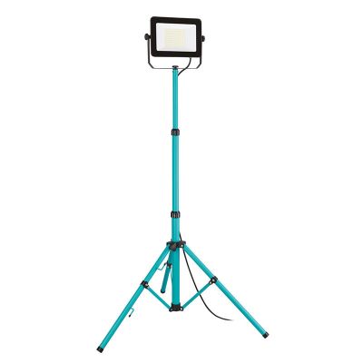 Luz de trabajo azul de aluminio, Angelos, 100W, 4000K LED, IP65, con interruptor